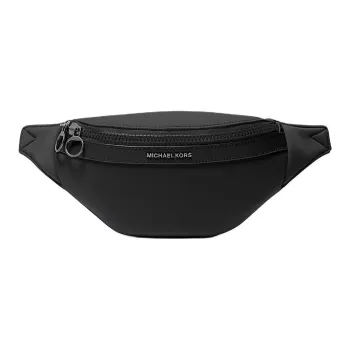 MICHAEL KORS MK Brooklyn Nylon Fanny Pack Men's Black