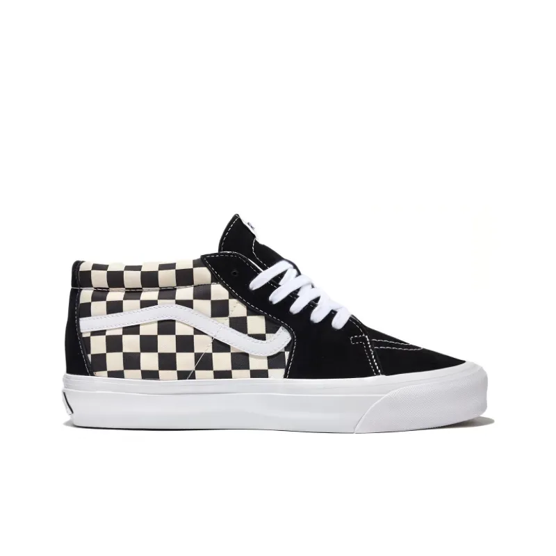 Sk8 Vans Mid Reissue 83 Lx 'Checkerboard Black'-1
