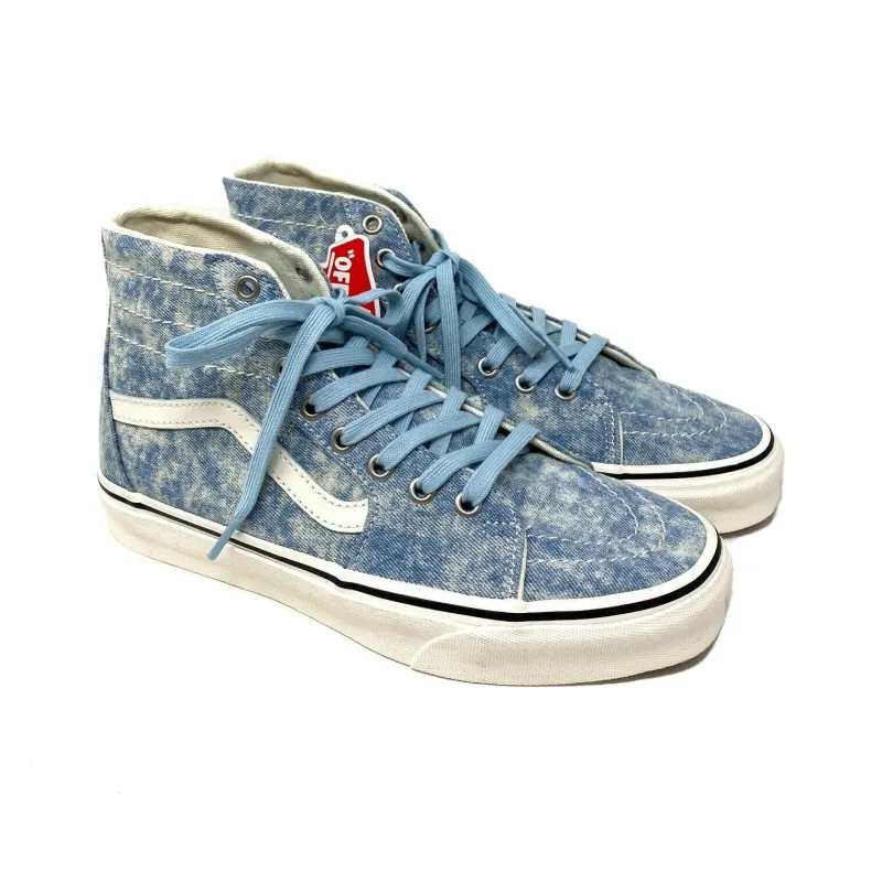 Vans Sk8 Hi Tapered Denim Destroy Winter Sky-4