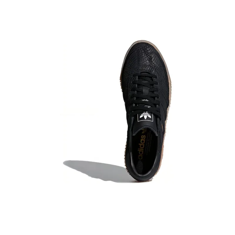 Adidas Sambarose Black White Gum Women's-3