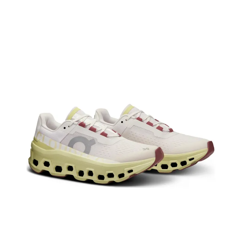 On Running CloudmOnster Frost Acacia Women's-2