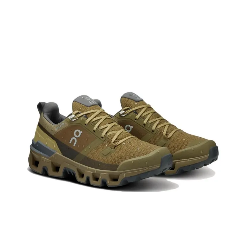On Running Cloudwander Waterproof Hunter Safari Women's-2