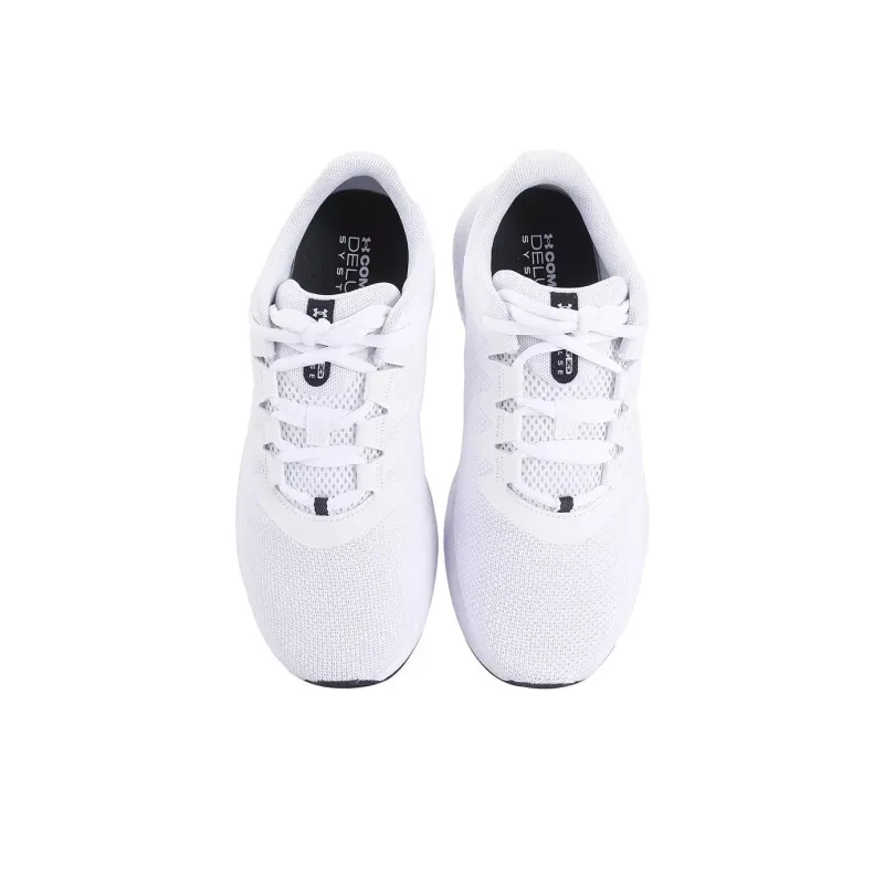 Under Armour Charged Impulse 3 Shoes 'White Metallic Silver' Women's-3