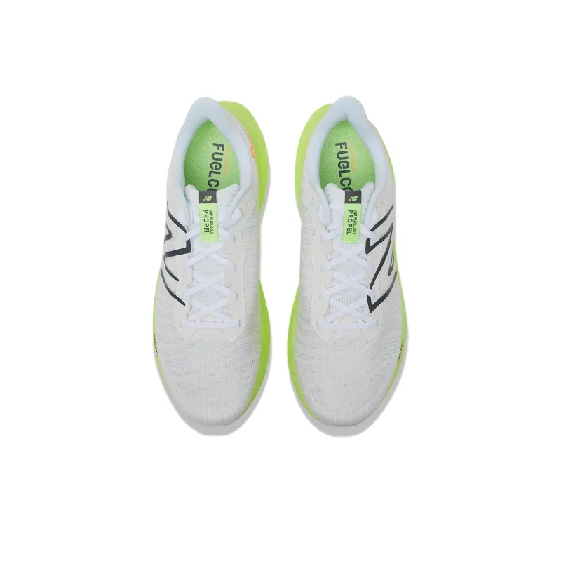 New Balance NB FuelCell Propel Cushioning, Wear Resistant Low Top Running Shoes Men's Beige Green-3