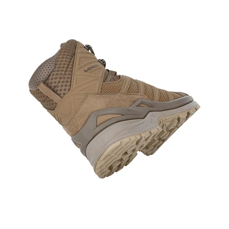 Lowa INNOX PRO Cushioned Wear-Resistant Slip-Resistant Mid-Top Hiking Shoes Men's Brown-3