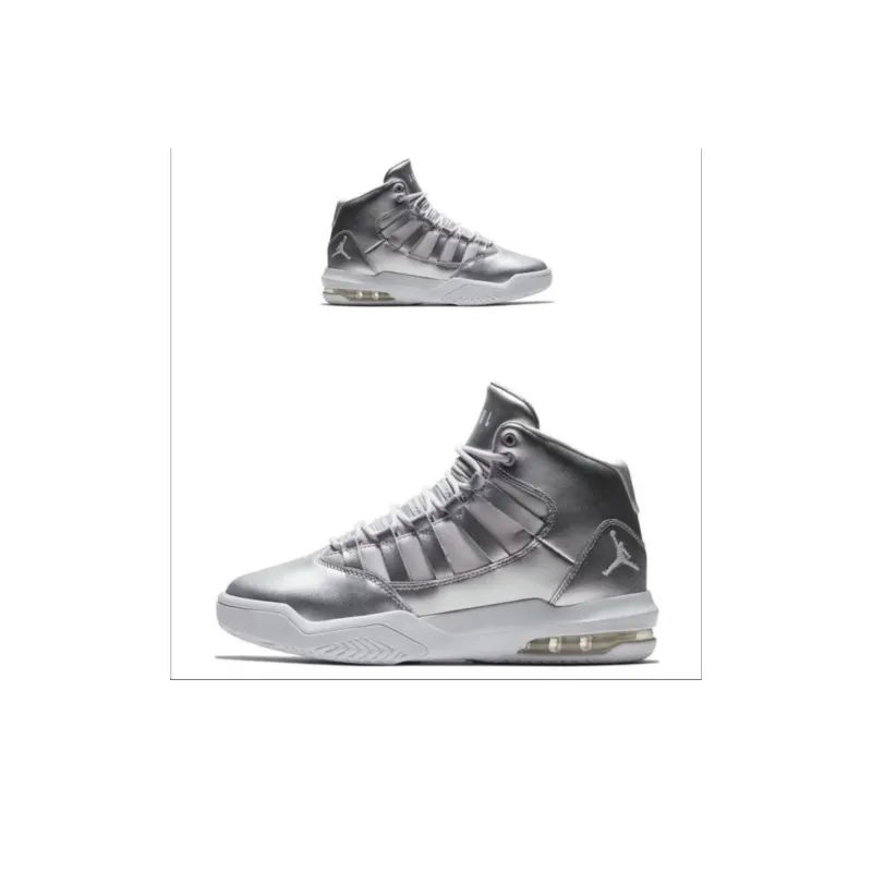 Air Jordan Max Aura Se 'Silver' Gs-4