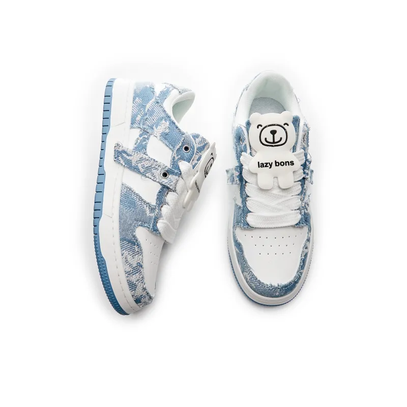 D24 panelled low-top sneakers