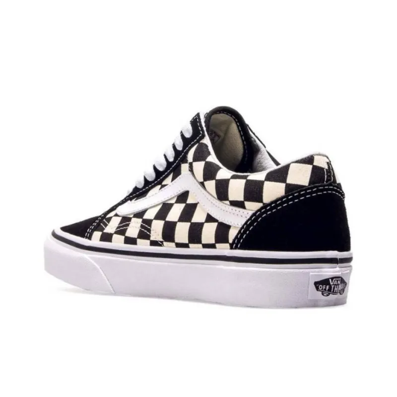 Vans Old Skool Checkerboard Dress Blues-1