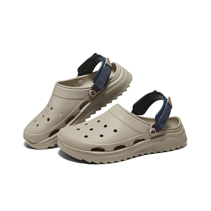 Skechers Foamies Clogs Men's Taupe-2