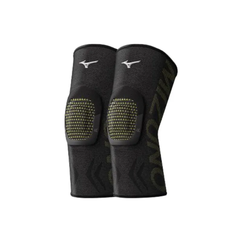Mizuno Running Basketball Fitness Mountaineering Unisex Polyester Polyamide Elastane Silicone Knee Pads-1