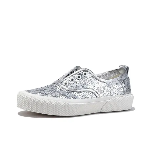 BELLALILY Slip Resistant, Lightweight, And Breathable Low Top Skateboard Shoes Women's