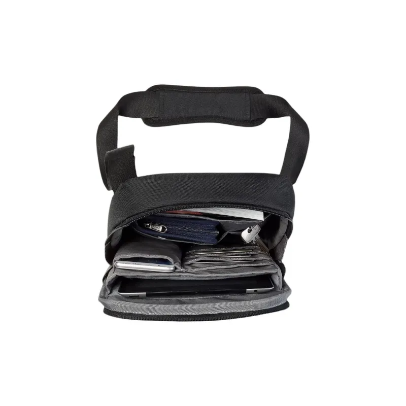 Jack Wolfskin Polyester Crossbody Bag Shoulder Bag Unisex Black-1