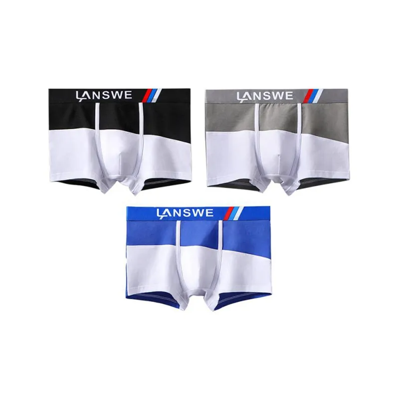 Lanza Underpants Men's 3 Pack Mixed Color-0