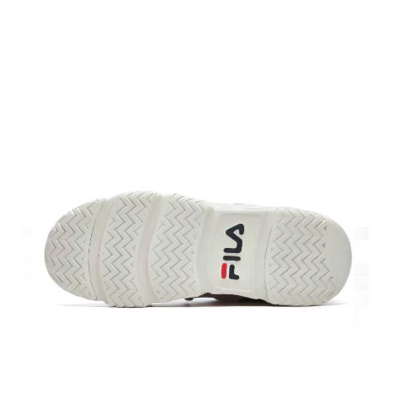 FILA FUSION BARRICADE Cushioned Wear Resistant Breathable Coverage Low Top Basketball Shoes Women's Beige-4