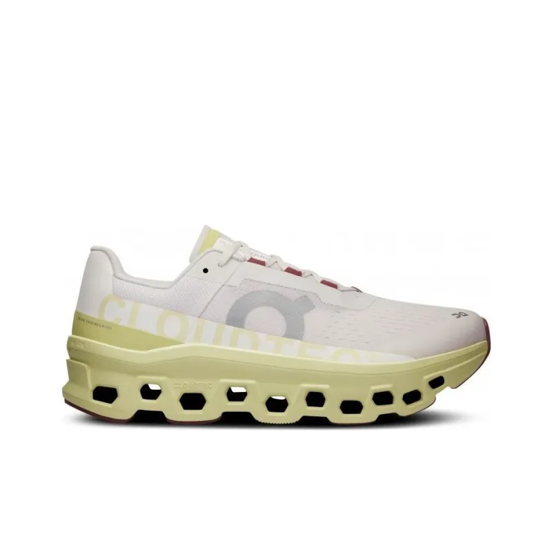 On Running CloudmOnster Frost Acacia Women's-1