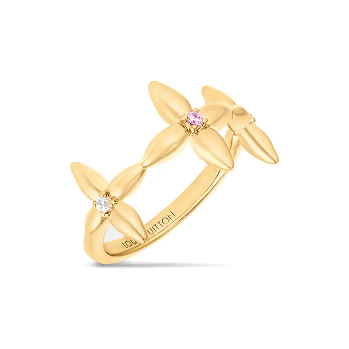 LOUIS VUITTON Louisette Signature Ring-1
