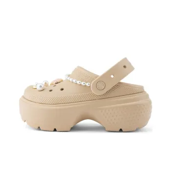 Crocs Clogs 5.5cm Women's Beige