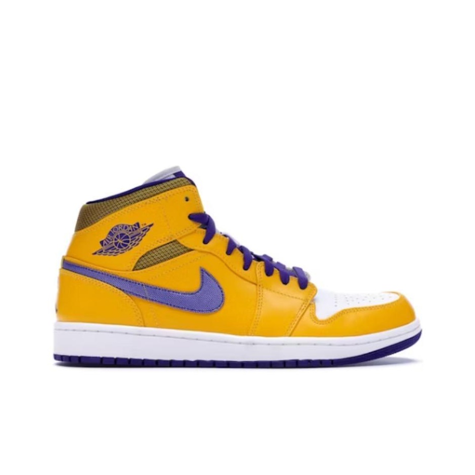 Jordan 1 lakers mid online