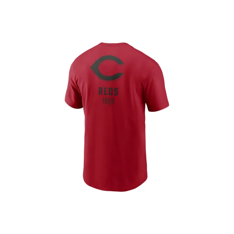 Nike x MLB T-Shirt Men's Red Cincinnati Reds-1