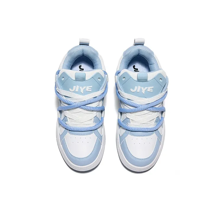 JIYE Lightweight Height Increasing Low-Top Skateboard Shoes Unisex-9