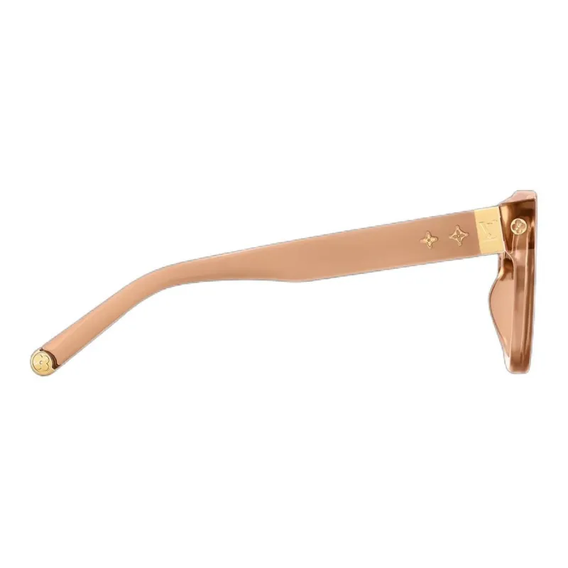 LOUIS VUITTON Square Sunglasses Women's Brown-2