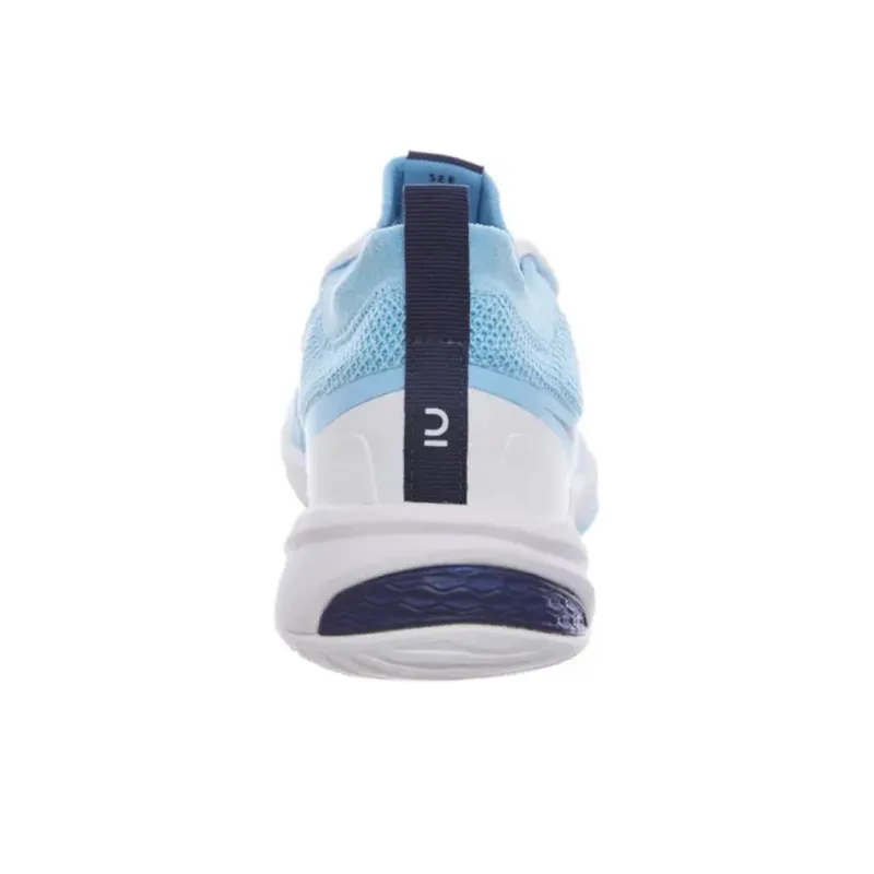 DECATHLON Cushioning Wear Resistant Low Top Badminton Shoes Unisex Nile Blue-2