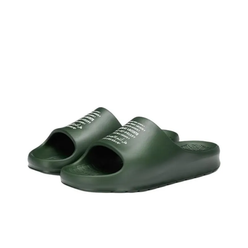 LACOSTE Abrasion Resistant Slide Slippers Men's-2