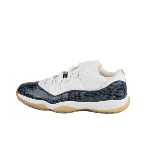 Jordan 11 Low Navy Snakeskin 2001