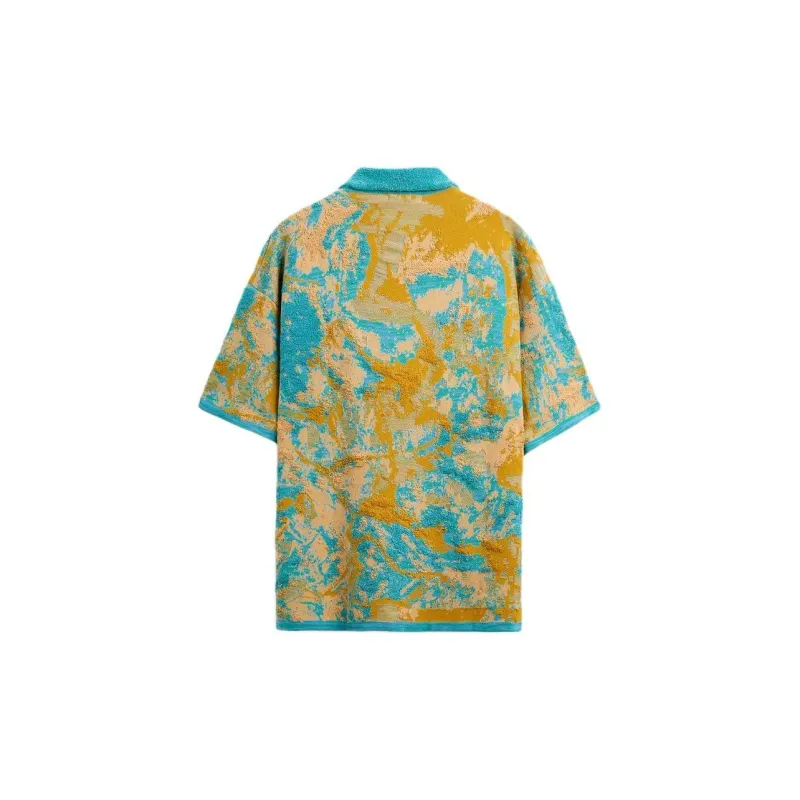 ZARA Polo Shirt Men's Turquoise-1