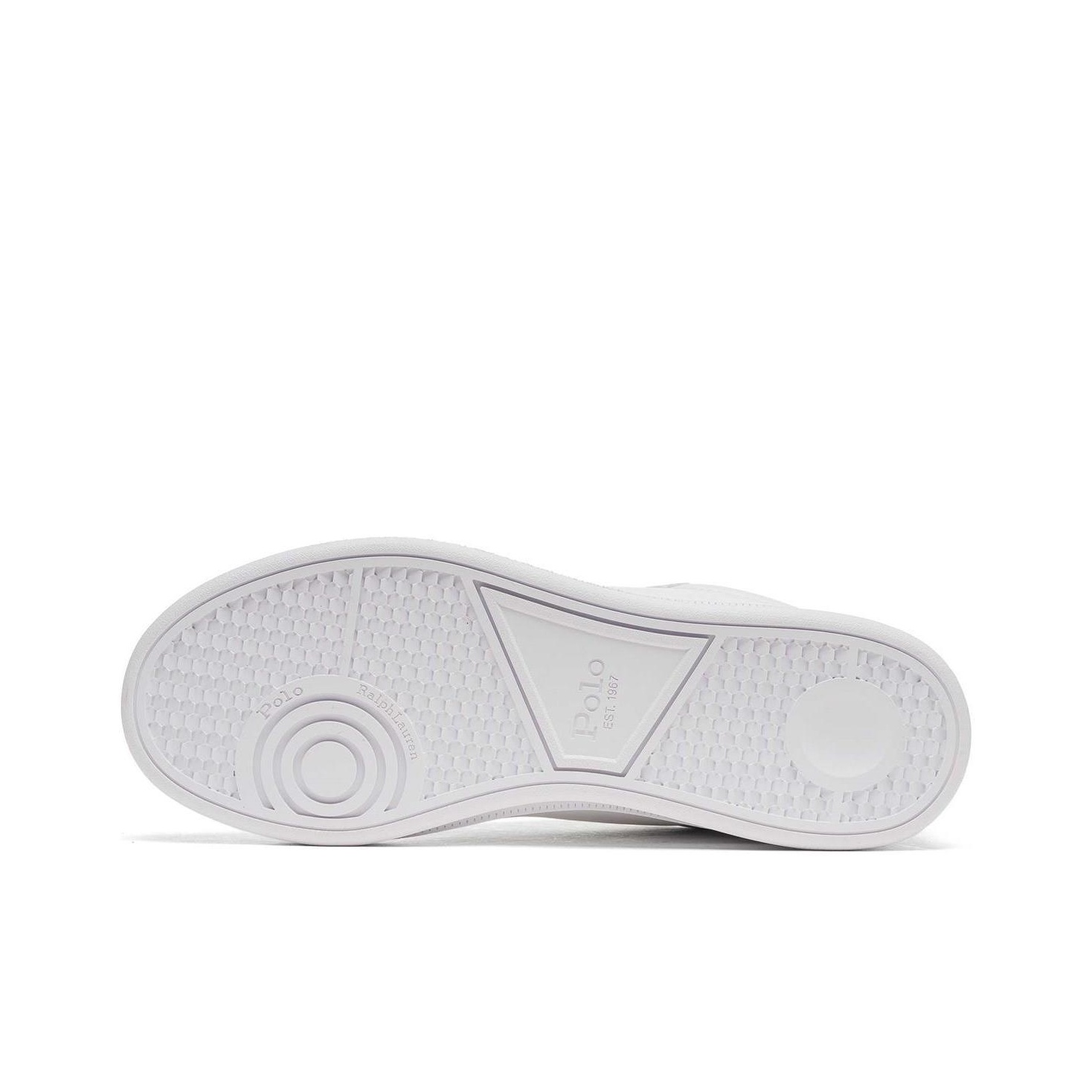 Polo Ralph Lauren Logo Embroidered Lace-Up Sneakers - POIZON