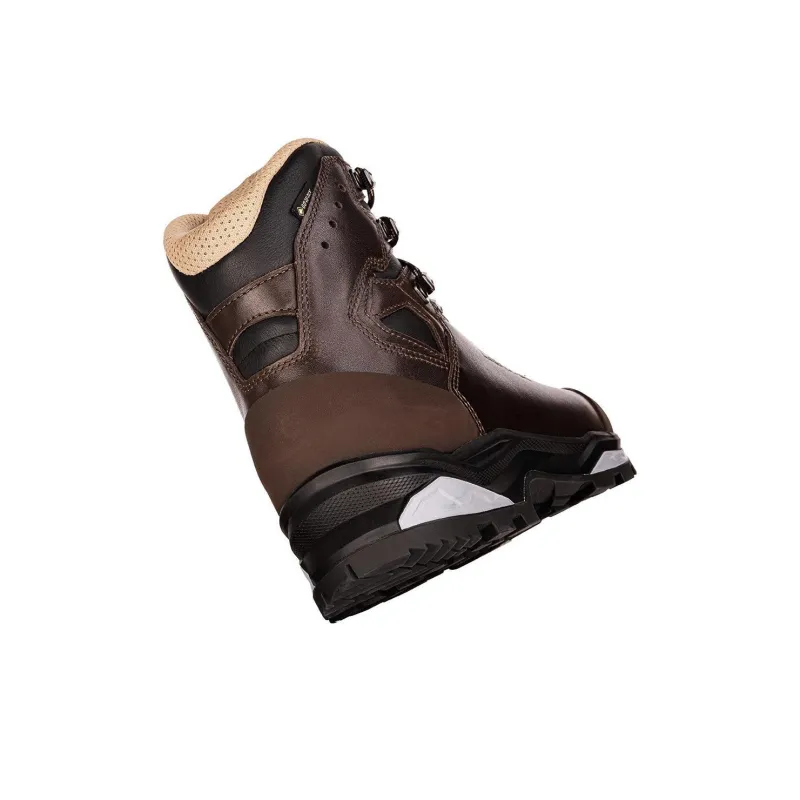 Lowa Camino Evo GTX FG Anti-Slip And Wear-Resistant Cushioning Coverage High-Top Hiking Shoes Men's Dark Brown-4