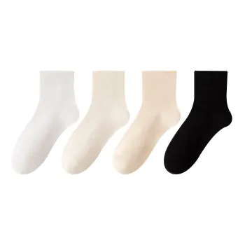 XXLLG Mid-Calf Socks Women's 4 Pack