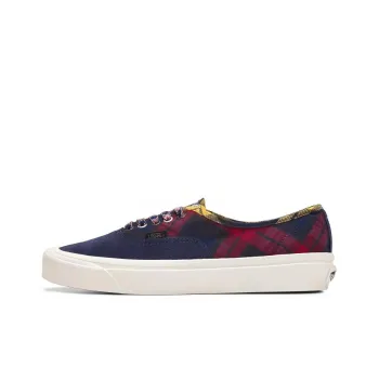 Authentic Vans 44 Dx 'Anaheim Factory Navy Plaid Mix'