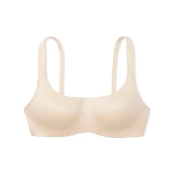 Victoria's Secret PINK/BODYBY VICTORIA Lightly Lined Smooth Scoop Wireless Lo Bra Women's Skin