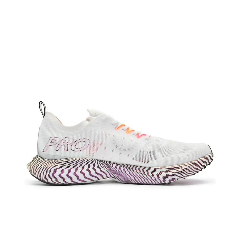 QIAODAN Feiteng PRO Cushioning Anti Slip And Wear Resistant Low Top Running Shoes Women's Jordan White Black-1