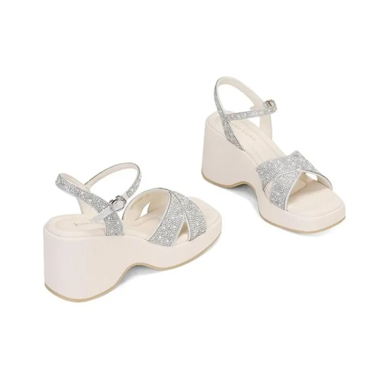 JESSICA SOPHIA Strap Sandals 8cm Women's-3