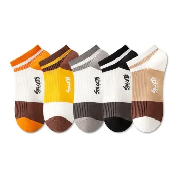 Taste The Color Ankle Socks Men's 5 Pack