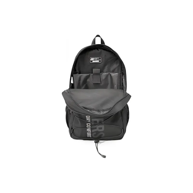 Skechers Fabric Backpack Regular Unisex Carbon Black-3
