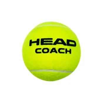 HEAD TRAINER Tennis Balls Nylon, Wool, Cotton Training Ball Indoor And Outdoor Green