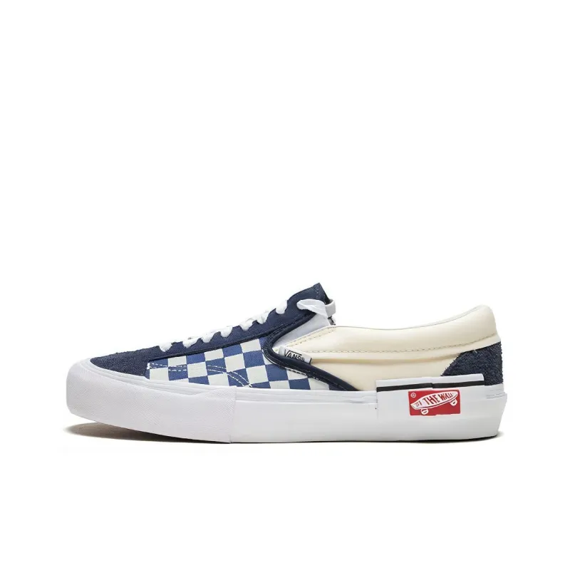 Vans Slip On Cap Dress Blues-0