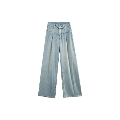 A paradise for awakening Jeans Women's Denim Blue