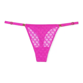 Victoria's Secret PINK VERY SEXY Icon By VS In Lace Ae Tg Panty/Fa Fy Underpants Women's 1 Pack Rose Red