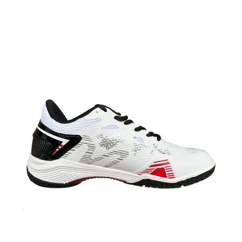 BONNY Low-Top Badminton Shoes White Black-3
