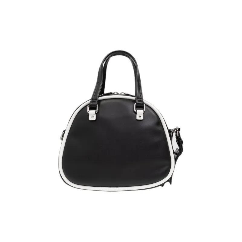 VERSACE JEANS COUTURE Polyester Shoulder Bags Handbags Regular Women's Black/White-4