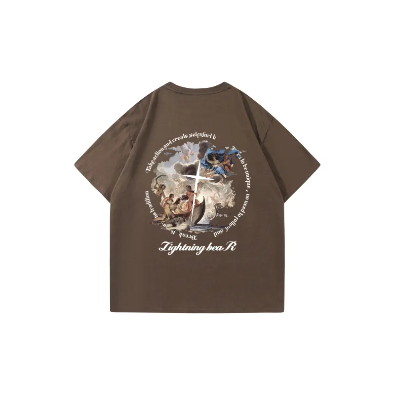 LIGHTNING BEAR T Shirts Unisex-11