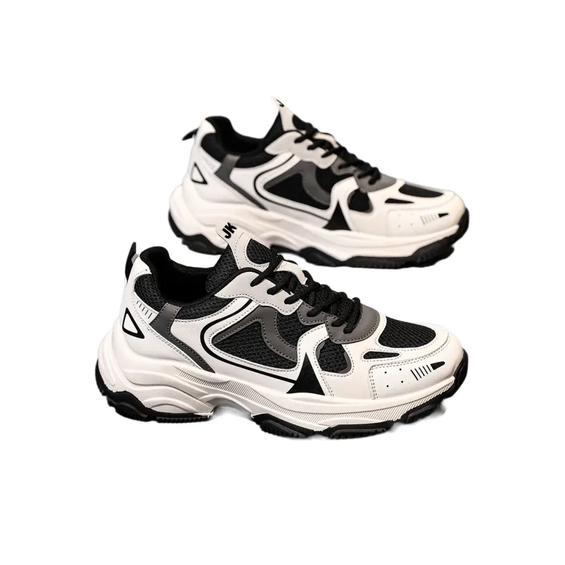 JKEM Wear-resistant Lightweight Breathable And Non-slip. Low-Top Chunky Sneakers Men's-11