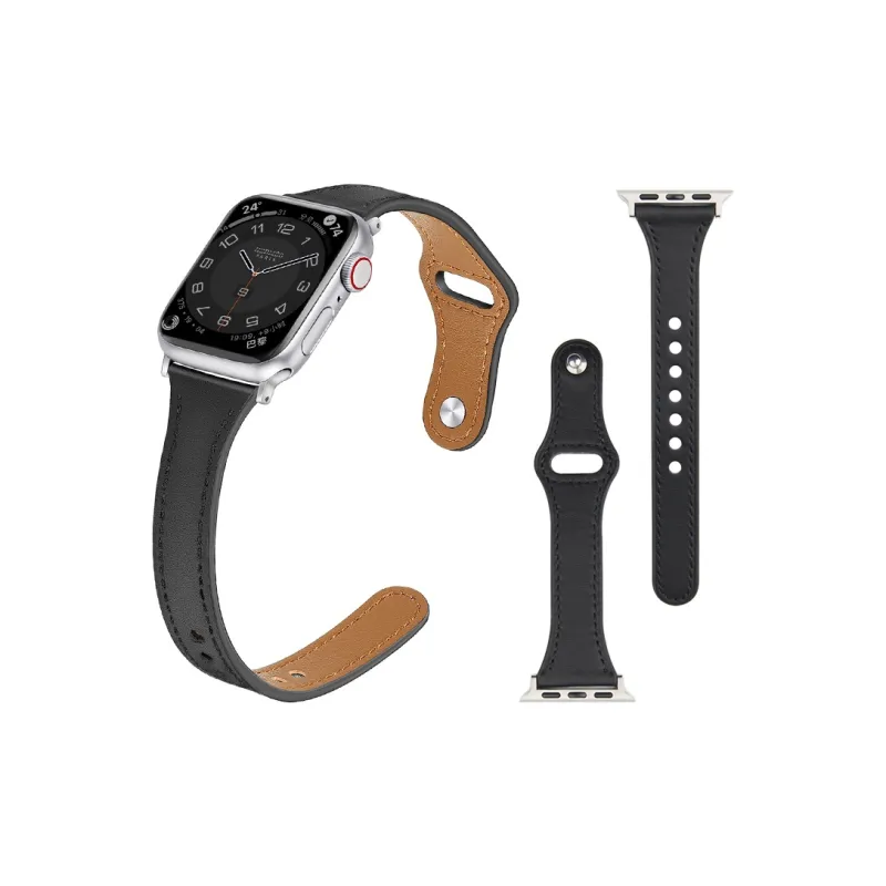 LeYu Compatible With Apple Watch Bands Button Small Round Pendant Unisex-38