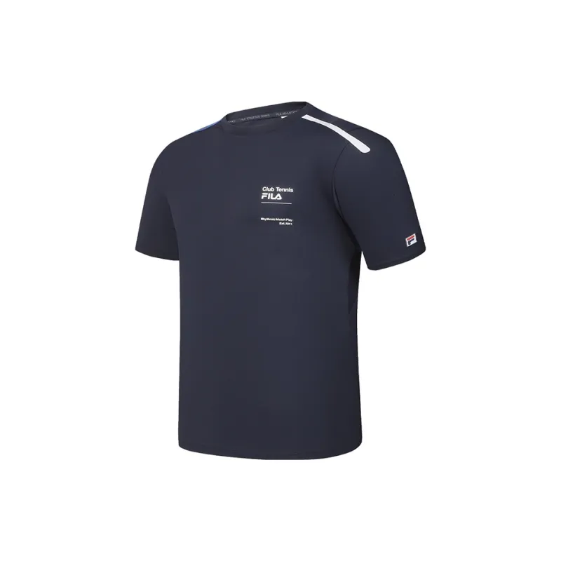 FILA T Shirt Men's RD Royal Blue-1