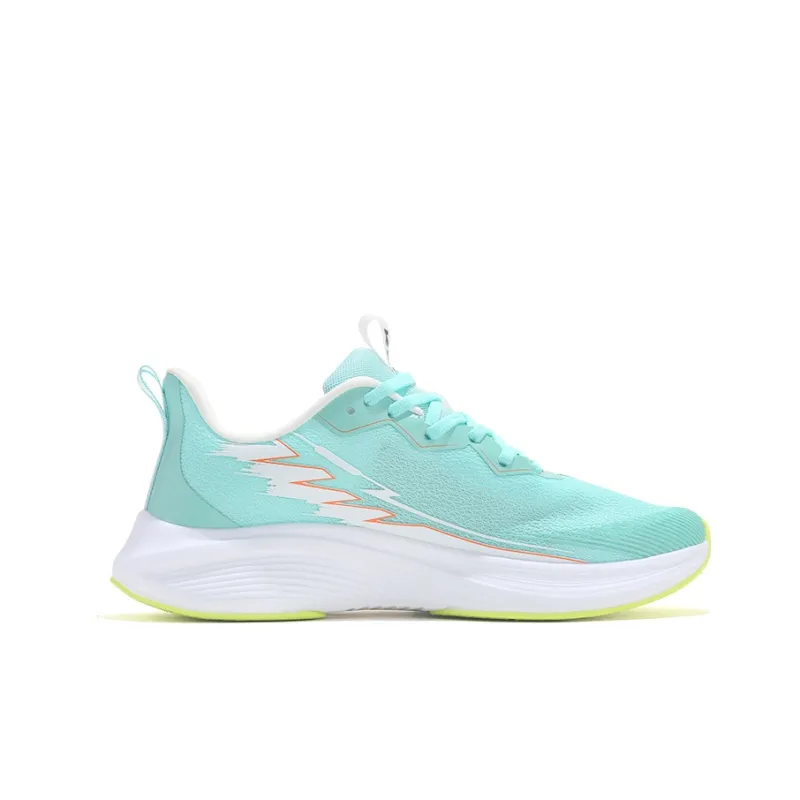 KVIV Cushioning Slip Resistant Breathable Coverage Lightweight Low Top Running Shoes Unisex Aqua-1