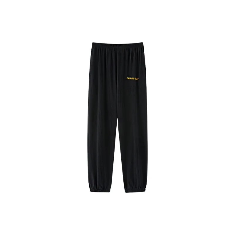 MADALLO Pajama Pants Men's Black-0